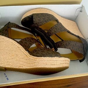 Michael Kors wedge sandals